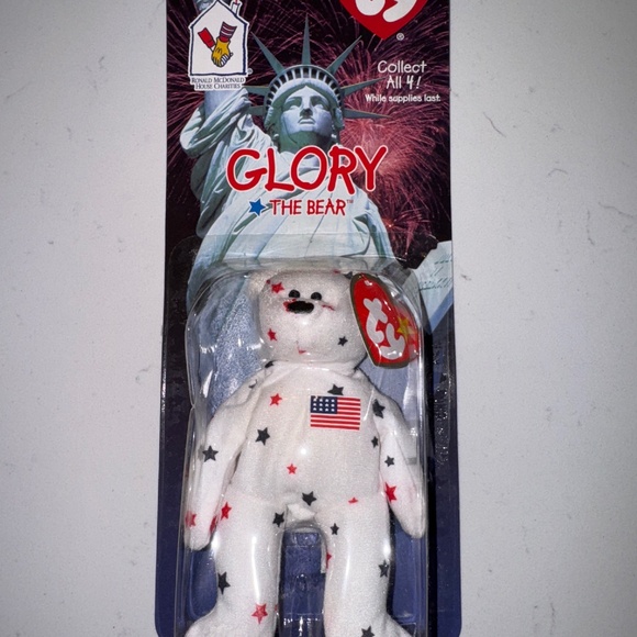 “GLORY” The Bear | Beanie Babies | RARE - Picture 1 of 4